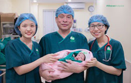 Professional cooperation with major hospitals such as Central Obstetrics and Gynecology, Hanoi Obstetrics and Gynecology, National Pediatric ...