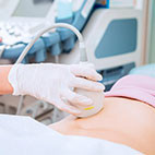 Free examination and 2D ultrasound for mothers after delivery