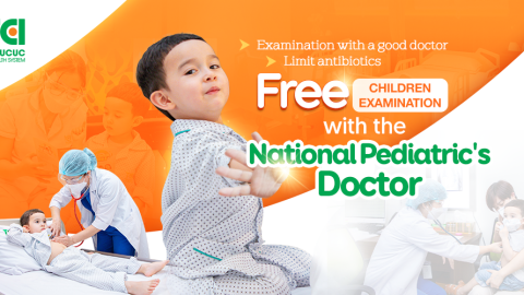 Examination with a good doctor, limit antibiotics – A golden day Free Children’s examination at TCI